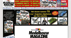 Desktop Screenshot of modelbouwmagazine.nl